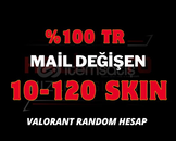 VALORANT - TR 10-120 SKİN MAİL DEĞİŞEN HESAP