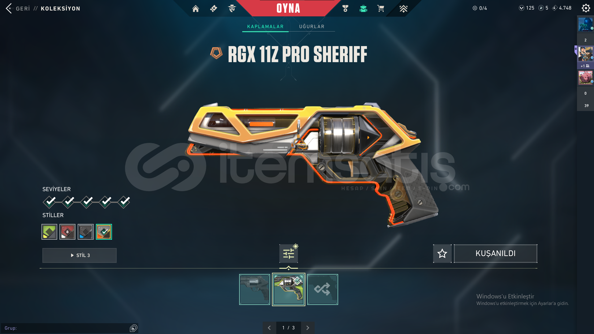 VALORANT UCUZA FIRSAT HESAP!! VALORANT UCUZA FIRSAT HESAP!!