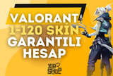 ⭐VALORANT ULTİMATE 1-120 SKIN GARANTİLİ RANDOM⭐