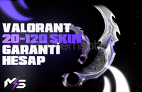 ☘️VALORANT 20-120 SKİN RANDOM ✨