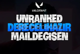 VALORANT UNRANKED TR MAİLLİ HESAP!!!