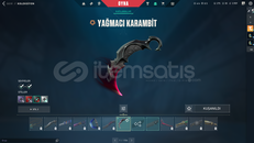 valorant uygun fiyatlı yağmacı karambit hesap