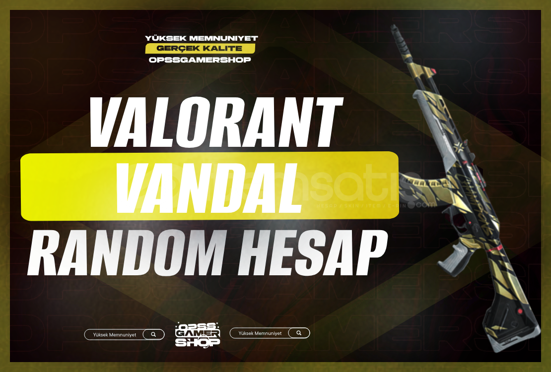 ⭐Valorant Vandal Garantili Random Hesap ⭐ ⭐Valorant Vandal Garantili Random Hesap ⭐