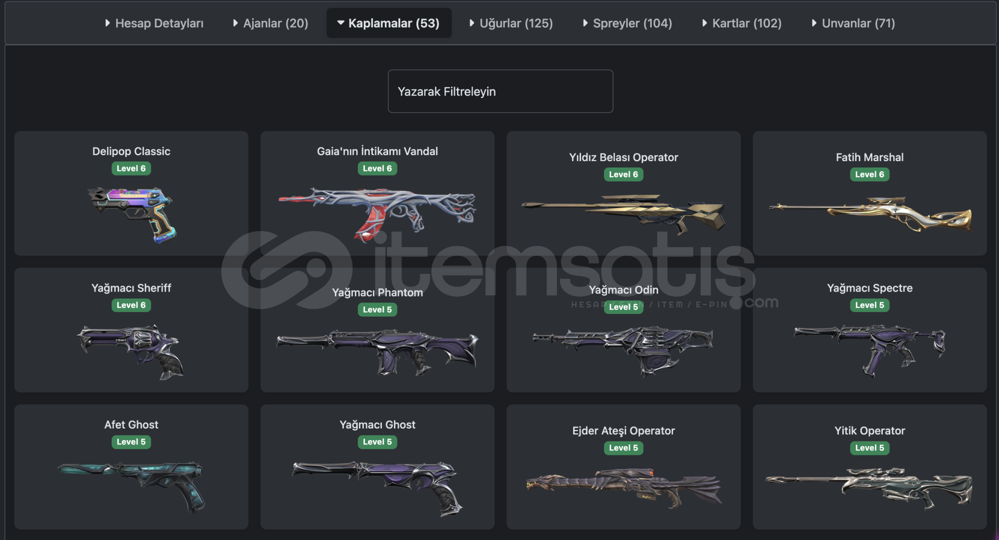 Valorant ve LOL Hesabı 2 Bıçaklı Valorant ve LOL Hesabı 2 Bıçaklı