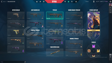 VALORANT YÜCE GÖRMÜŞ ŞŞUAN PLAT 1 SKİNLİ HESAP