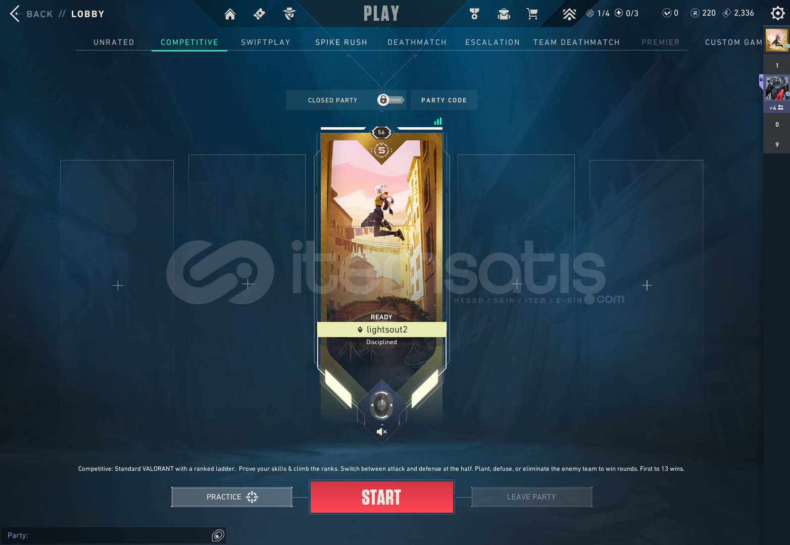 Valorant yüksek MMR Gümüş 3 HESAP Valorant yüksek MMR Gümüş 3 HESAP