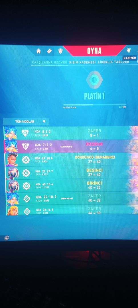 Valorantı bırakıyorum Valorantı bırakıyorum