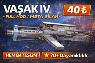 Vaşak 4 Full Mod 40 TL!!!