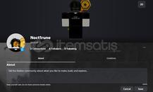 ⭐VCLİ 25K+ TOTAL İLK SAHİBİNDEN ROBLOX HESABI!⭐