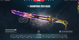 VCT 2025 KARAMBİT 2024 CHAMİONS KATANA