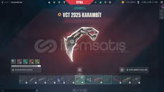 VCT 2025 Karambit'li Efsane Hesap + GARANTİ