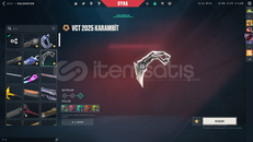 VCT 2025 KARAMBİTLİ 11 BIÇAKLI 35 PREMİUM SKİN 