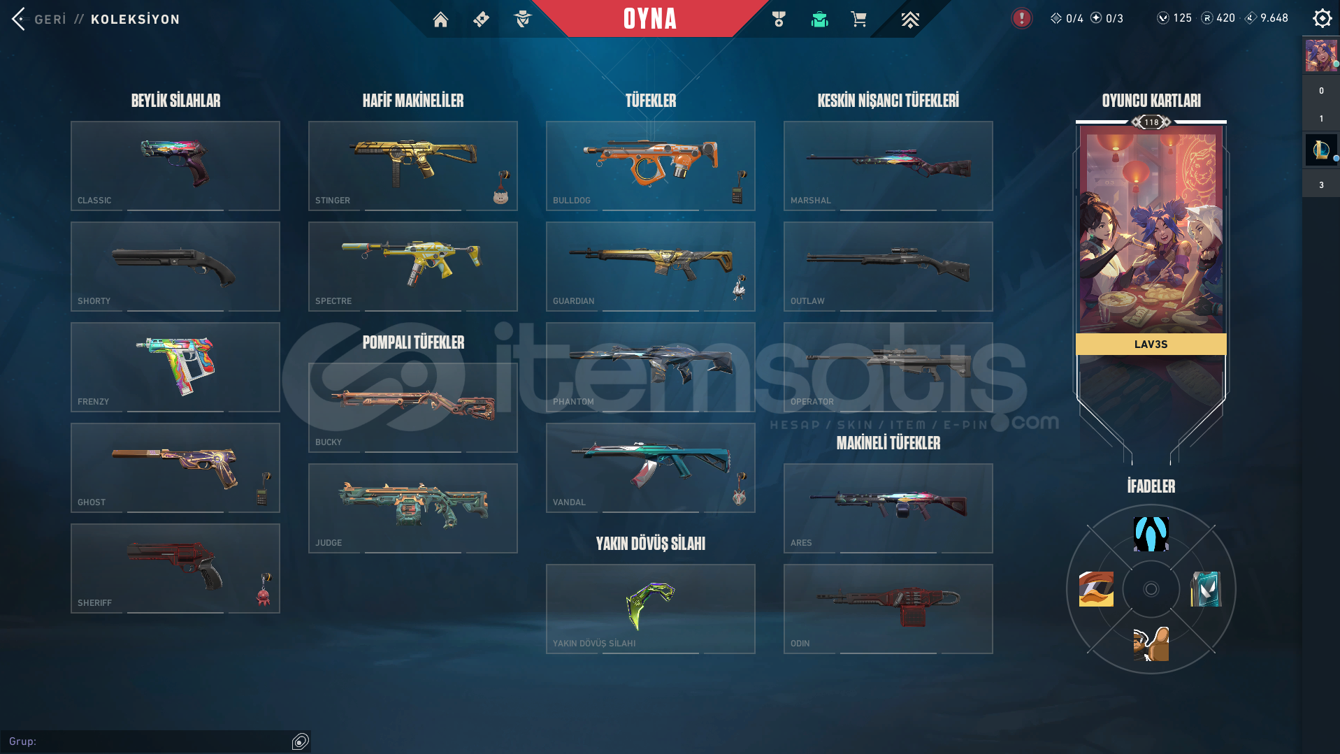 VCT KARAMBİT HESAP VCT KARAMBİT HESAP