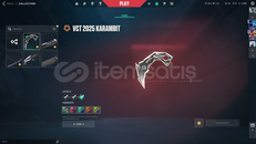 VCT KARAMBİTLİ DOLU GÜZEL 54 SKİNLİ HESAP