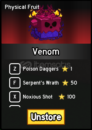 Venom Fruit Blox Fruits En Ucuzu Venom Fruit Blox Fruits En Ucuzu