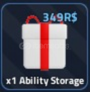✨Verse Piece x1 Ability Storage✨