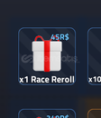 Verse Piece : x1 Race Reroll GİFT