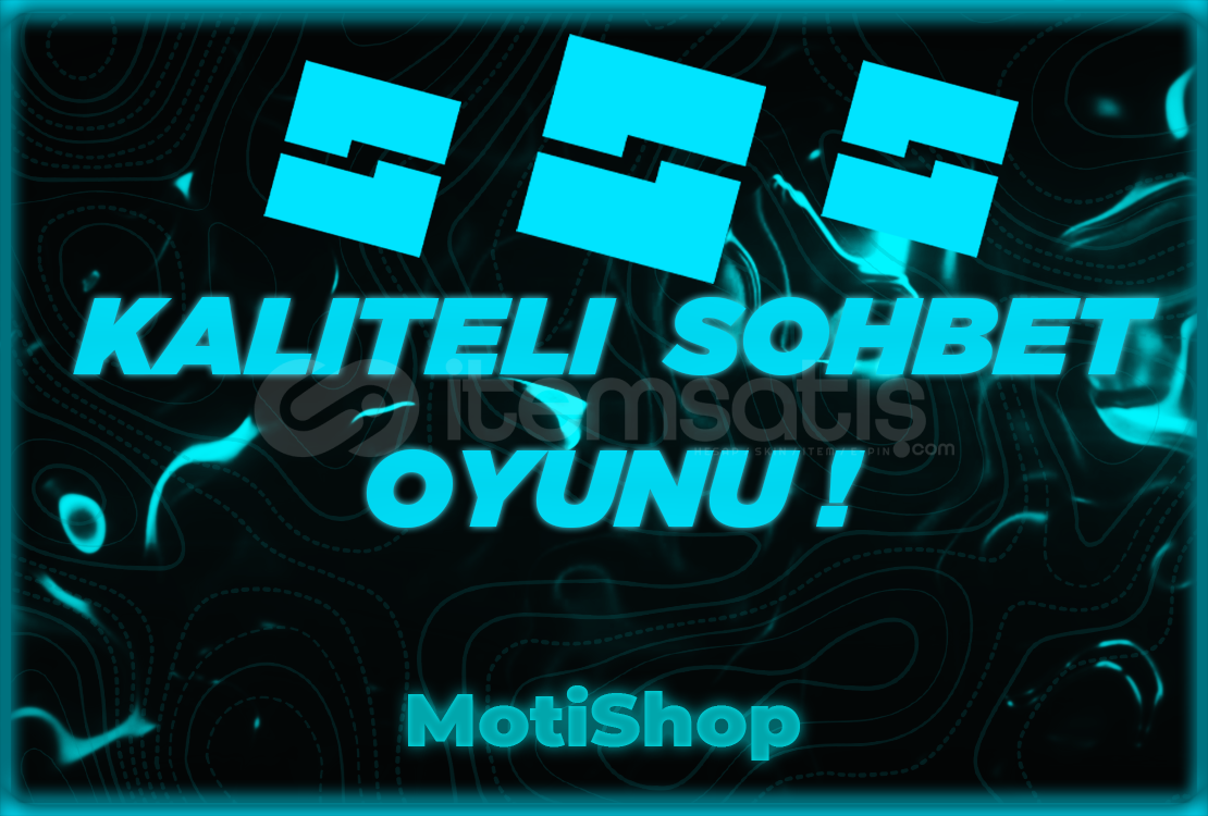 ⭐VİDEO AÇIKLAMADA + SINIRLI STOK SOHBET OYUNU⭐ ⭐VİDEO AÇIKLAMADA + SINIRLI STOK SOHBET OYUNU⭐