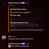 ⭐ [VİDEOLU] Discord Stok Botu⭐