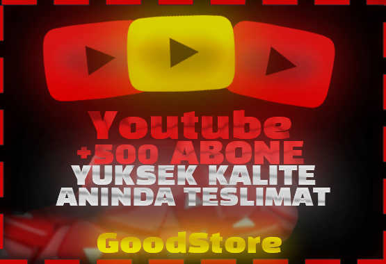 ⭐️[VİP]1.000+Türk YouTube Abone[ANLIK/KALİTE]⭐️
