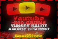 ⭐️[VİP]1.000+Türk YouTube Abone[ANLIK/KALİTE]⭐️