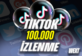 ⭐VİP +100.000 Tiktok İzlenme