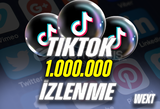 ⭐VİP +1.000.000 Tiktok İzlenme