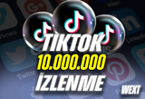 ⭐VİP +10.000.000 Tiktok İzlenme