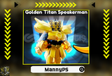 ⭐GOLDEN TITAN SPEAKERMAN | TOILET TOWER DEFENSE