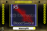 [VIP] 1X BLOOD SWORD | JUJUTSU INFINITE