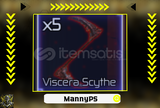 [VIP] 1X VISCERA SCYTHE | JUJUTSU INFINITE