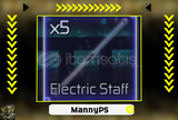 [VIP] 1X ELECTRIC STAFF | JUJUTSU INFINITE