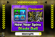 [VIP] ⭐ 500 CHRISTMAS SPINS | BLADE BALL