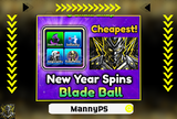 [VIP] 500X NEW YEAR SPIN | BLADE BALL