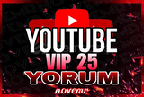 ⭐[VIP] 25 ADET YOUTUBE YORUM ⭐