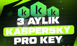 ⭐ VİP+ 3 AY KASPERSKY TOTAL SECURİTY (MOBİL/PC)