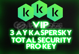 ⭐VIP+ 3 Ay Kaspersky Total Security (Mobile/Pc⭐