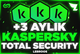 ⭐VIP+ 3 Ay Kaspersky Total Security (Mobile/Pc)