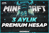 ⭐️[VIP+] 3 Aylık Minecraft Premium + GARANTİ⭐️