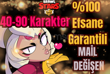✨️VİP+[40-90 Karakter] Mail Değişen