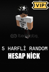 ⭐ • VIP 5 HARFLİ USERNAME (İNDİRİM!!)