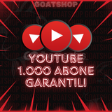 ⭐[VİP] 1.000 ADET YOUTUBE ABONE 