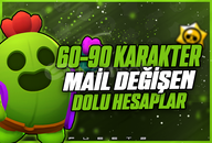 ⭐️VİP+[60-90 Karakter] Mail Değişen
