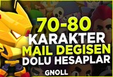 ⭐️[70-80 Karakter Garanti] Mail Değişen⭐️