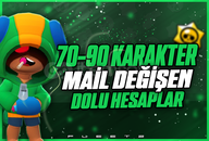 ⭐️VİP+[70-90 Karakter] Mail Değişen