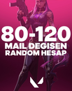 +VİP 80-120 Skinli Valorant Hesap