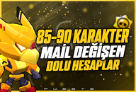 ⭐️VİP+[85-90 Karakter] Mail Değişen