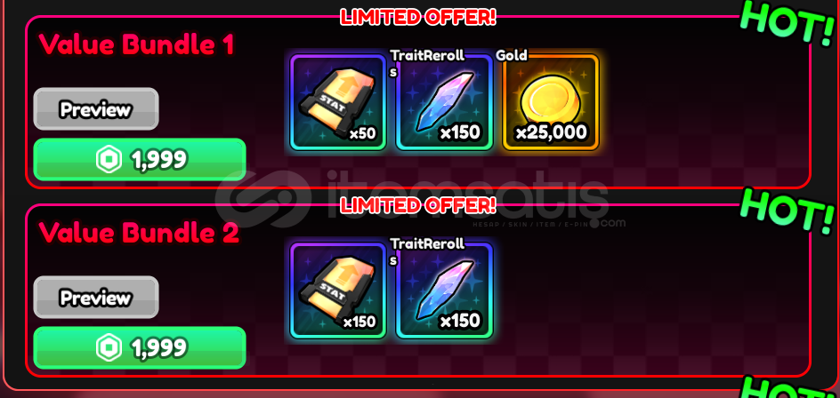 ⭐VIP | ANIME VANGUARDS | VALUE BUNDLE 1+2 ⭐VIP | ANIME VANGUARDS | VALUE BUNDLE 1+2