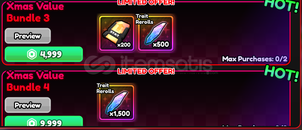 ⭐VIP | ANIME VANGUARDS | XMAS VALUE BUNDLE 3-4