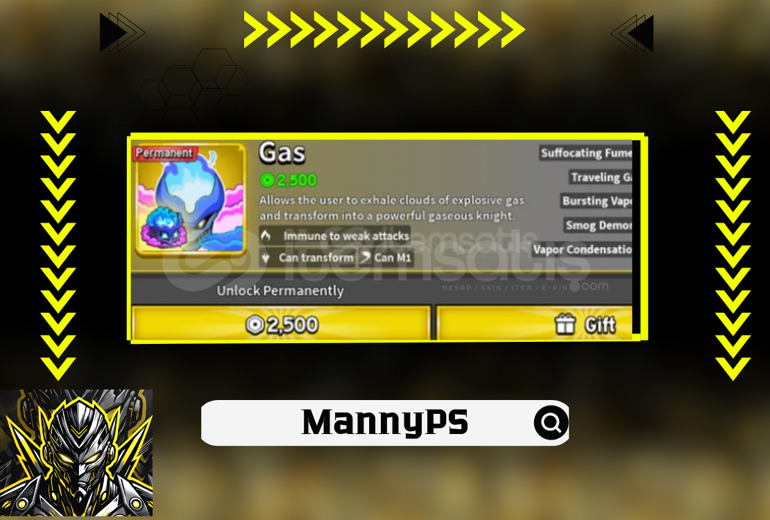 ⭐ VIP | BLOX FRUITS | PERMANENT GAS | ⭐ VIP | BLOX FRUITS | PERMANENT GAS |